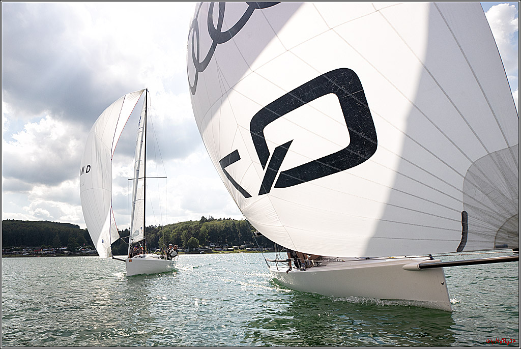 J70 - WOODLAND, 12.06.2021 Segelboot; Segeln; Woodland; Spinnaker; J70; Sorpesee; Sauerland